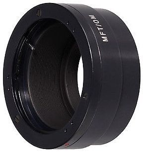 Adaptador de lente de cámara para Olympus OM Lente
