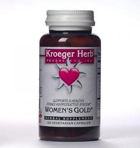 Женская золотая капсула Kroeger Herbs Womens Gold 100 капсул