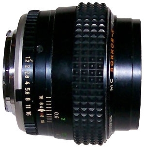 Chiyoda Kogaku Super Rokkor 5cm F1.8 Standard Prime Lens for