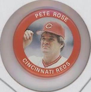 1984 Fun Foods Buttons - Pete Rose #4