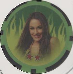 2011 Topps WWE Power Chipz - Brie Bella #68