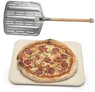  Pizza Stone PRO XL Baking Stone For Pizzas use in Oven, Grill or Peel + Stone