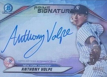 PSA 10 ANTHONY VOLPE 1st 2020 Bowman Chrome Yankees Rookie PSA 10 ANTHONY VOLPE 1st 2020 Bowman Chrome Yankees Rookie