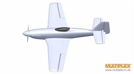 Multiplex Speedmodell RR FunRacer white Edition Dogfighter Nachfolger / 1-00519