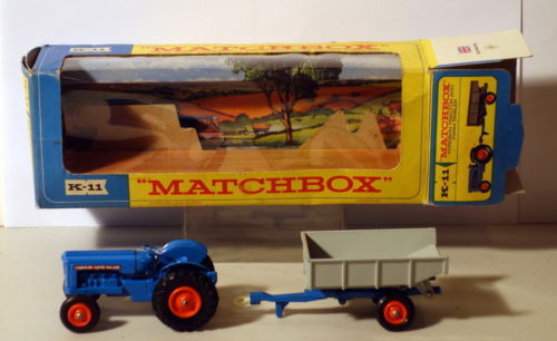 ミニカー MATCHBOX No.43 AVELING-BARFORD TRACTOR Aveling-Barford Tractor Shovel (43-B) | Matchbox Cars Wiki