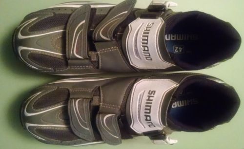 Shimano IC5 Cycling Shoes Mens 9 EU 43 Gray BOA Dial SPD  display picture 2
