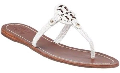 Roupas, sapatos e acessórios femininos superiores de couro Tory Burch Block