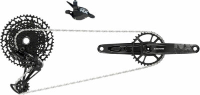 SRAM NX Eagle Groupset: 170mm 32 Tooth DUB Crank, Rear Derailleur, 11-50 12-Spee