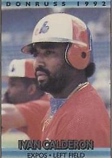 1992 Donruss - Ivan Calderon #9
