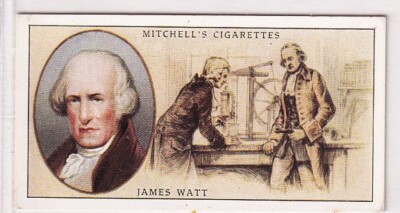 SCOTLAND: 1933 FAMOUS SCOTS Card of JAMES WATT