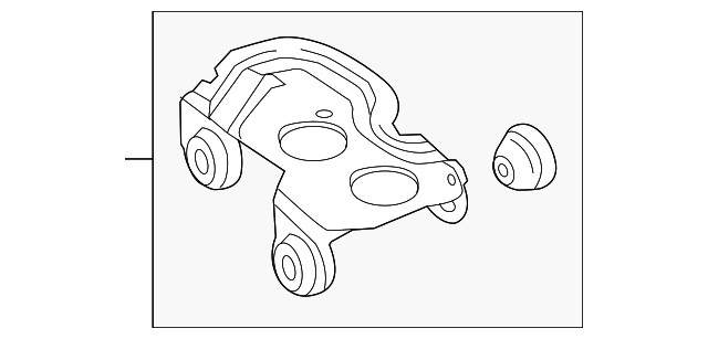 Genuine Ford Support Bracket DG9Z-2C304-G