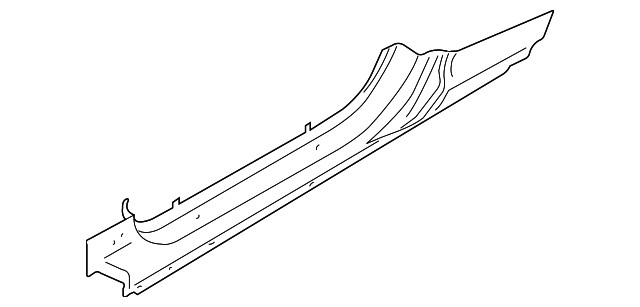 Genuine Ford Rocker Panel FR3Z-6310129-A