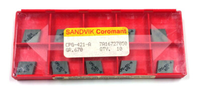 CPG 421 A 670 Sandvik Coromant (Pack of 10) CPGN120304