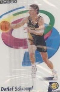 1991-92 Skybox Mini - Detlef Schrempf #22