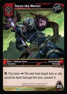 Joren the Martyr - Hunt For Illidan - World of Warcraft TCG