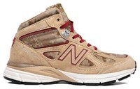 New Balance 990v4 Mid Tan Camo