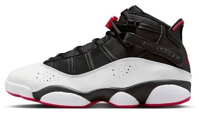 Мужские кольца Jordan 6 Черный/Университетский Красно-белый (322992 067) - 11,5