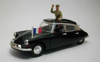 Citroen Ds 19 General De Gaulle 1960 Rio4114 Miniature