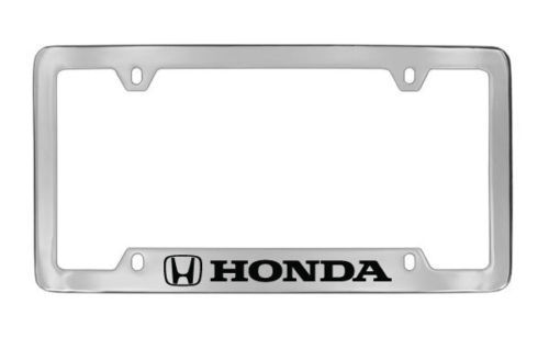 CHROME ZX-14 LICENSE PLATE FRAME W/ CHROME LICENSE PLATE