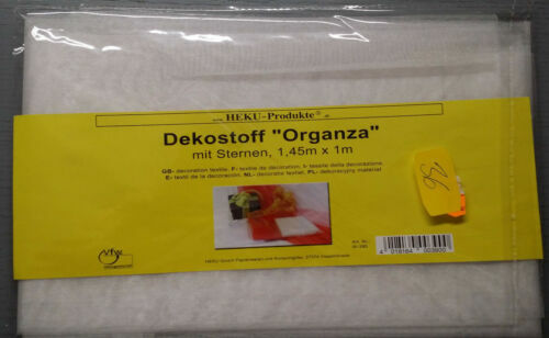 Synthetische Dekostoffe aus Organza