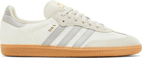 adidas Samba OG Off White Grey Gum Aluminum Shoes ID1448 Mens 8
