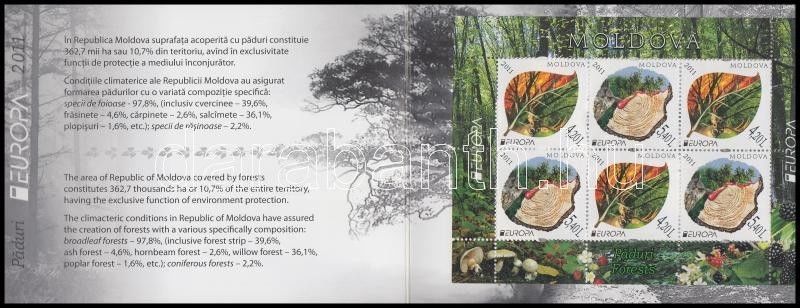 Mint Hinged Moldovan Stamp Booklets