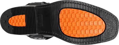 Pre-owned Double-h Boots Men's 11" Barry Harness Boot Black - 4008, Black