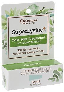 Quantum Health Super Lysine + Cold Sore Treatment .25oz (7g) Cream