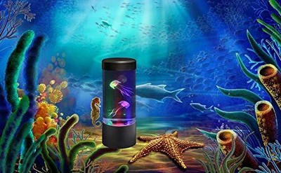 JELLYFISH LAMP Color Changing LED Mini Mood Light Fish Tank Sensory LIGHTAHEAD