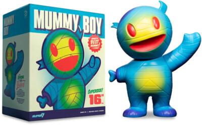 Super7 - Super7 Supersize Vinyl - Mummy Boy (Blue/Yellow) [New Toy] Figure, Co