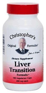 Christophers Original Formulas Формула для лечения печени, 100 капсул