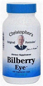 Оригинальные формулы Christophers Bilberry Eye Formula 100 % растительный экстракт