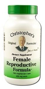 Christophers Original Formulas Женская репродуктивная формула, 100 % растительный экстракт