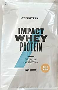 My protein Impact Whey Protein 1kg (limited flavored) milk tea from Japan