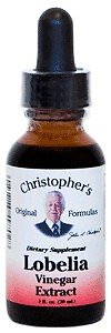 Christophers Original Formulas Жидкий экстракт лобелии на основе уксуса, 1 унция