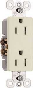 Pass & Seymour radiant Series 885LACC14 Duplex Receptacle, Thermoplastic