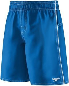 Short De Bain Speedo Atlanta 1996 - Rouge Et Marine - Vintage - Taille 36