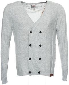 DIESEL K-SARIA MENS WOOL SWEATER WITH CUT-UP LOGO
