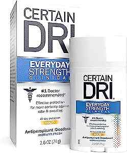 Certain Dri Everyday Strength Clinical Antiperspirant Morning Fresh, 2.6oz
