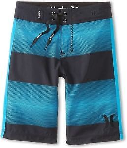 New Hurley Boys' Board Shorts American Flag Grey and Black New Hurley Boys' Board Shorts American Flag Grey and Black