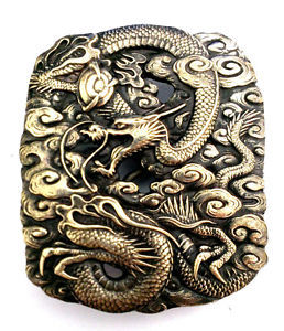 Bergamot Men's Brass Belt Buckles