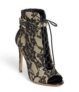 Brian Atwood Brown Leather Boots 37.5 | eBay