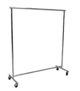 Heavy Duty Rolling Rack Salesman Clothes Coat