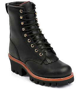 Chippewa 23913 Descaro Leather 17 Tall Snake Proof Boots Size US 8.5 M eBay