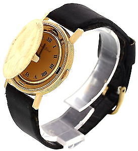 Bueche Girod 24 mm 18k Yellow Gold & Diamond Bezel Vintage
