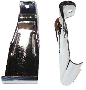 Clamp, All Bus Years. Chrome Plated Set Of 2