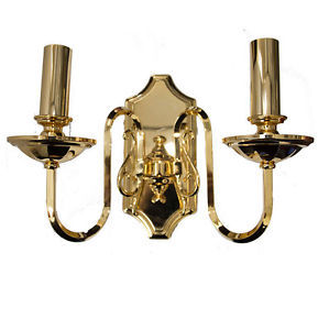 Goldene wandleuchten