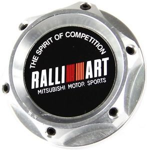 RALLIART Fuel Cap Garnish ＃Diesel Mitsubishi Genuine JDM | eBay