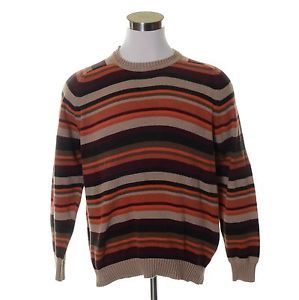 Vintage St. John's Bay all-over print ramie x cotton knit
