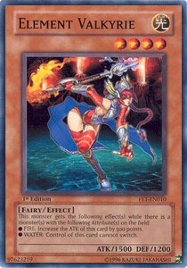 YuGiOh Element Valkyrie FET-EN010 Common Englisch Good 1st